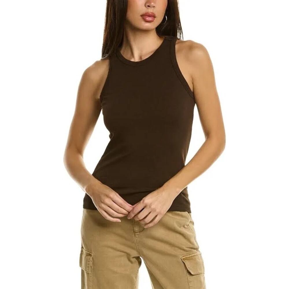 $113 New Cotton Citizen Tokyo Tank - Brown - XS